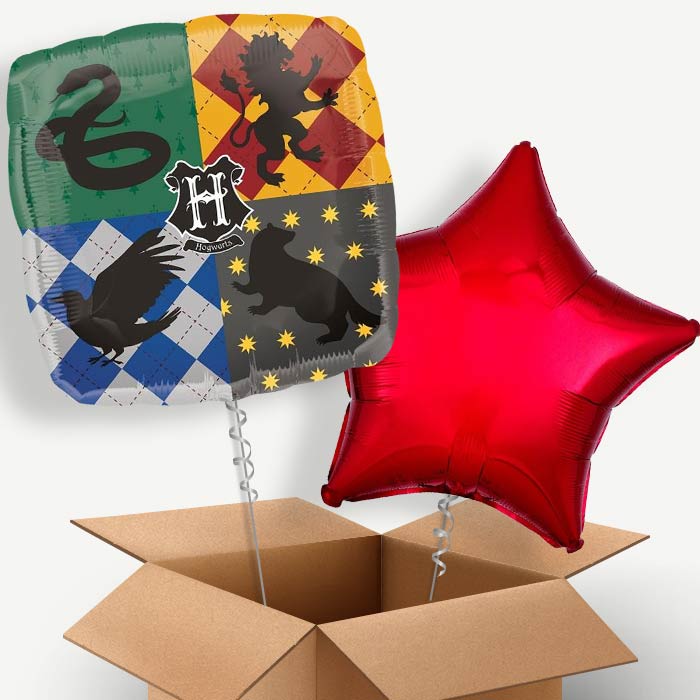 Harry Potter (Hogwarts) Helium Balloon Pair | Party Save Smile