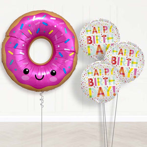 Giant Donut Balloon Bouquet Delivery