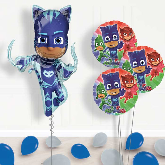 Giant Catboy PJ Masks Balloons Bouquet in a Box