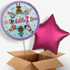 Lol Surprise (Purple) Helium Balloon Pair