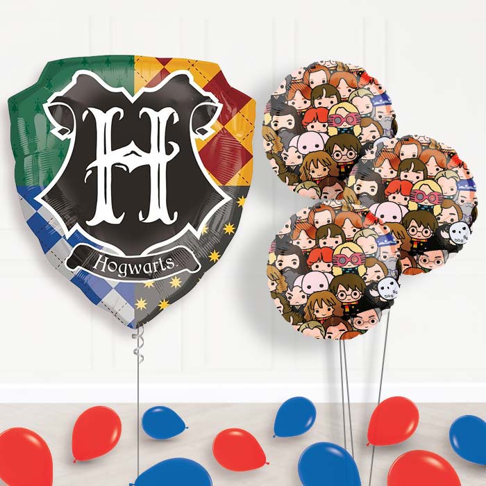 Harry Potter Balloon Bouquet in a Box - Themed Bouquet and Latex | Party Save Smile