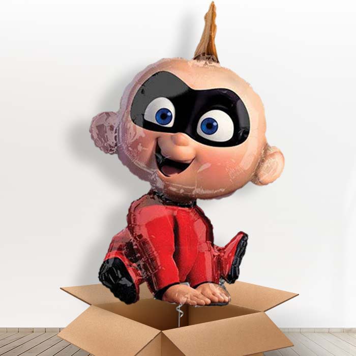 Giant Jack The Incredibles Helium Balloon in a Box - Giant Balloon | Party Save Smile
