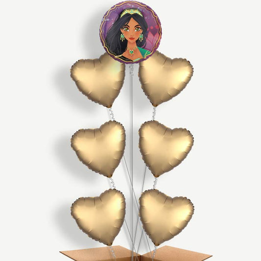 Aladdin Balloon Arrangement Inflated with Helium | Party Save Smile