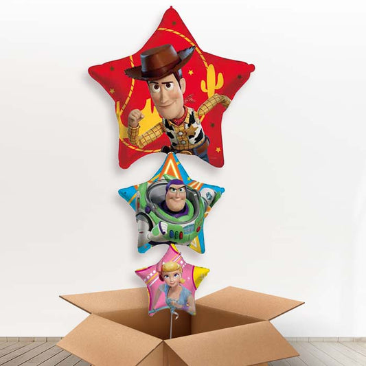 Toy Story Helium Balloon in a Box Woody, Buzz, Forky - Party Save Smile