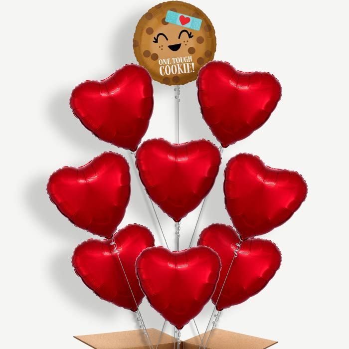 One Tough Cookie Get Well Helium Balloon Bundle | Party Save Smile