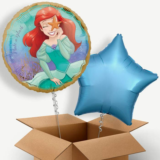 Little Mermaid Helium Balloon Pair | Party Save Smile