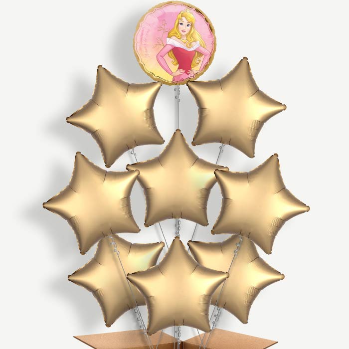 Aurora Sleeping Beauty Helium Balloon Bundle | Party Save Smile