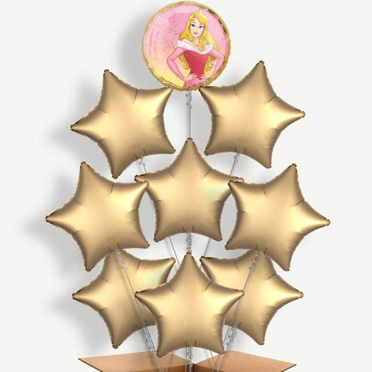 Aurora Sleeping Beauty Helium Balloon Bundle | Party Save Smile