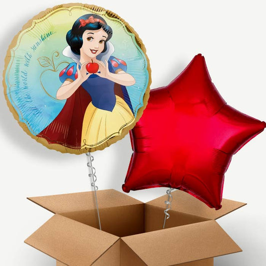 Snow White Helium Balloon Couple | Party Save Smile
