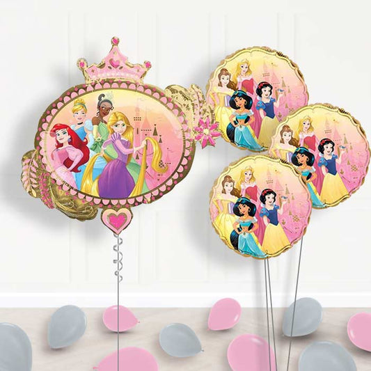 Disney Princess Inflated Helium Balloons Delivered