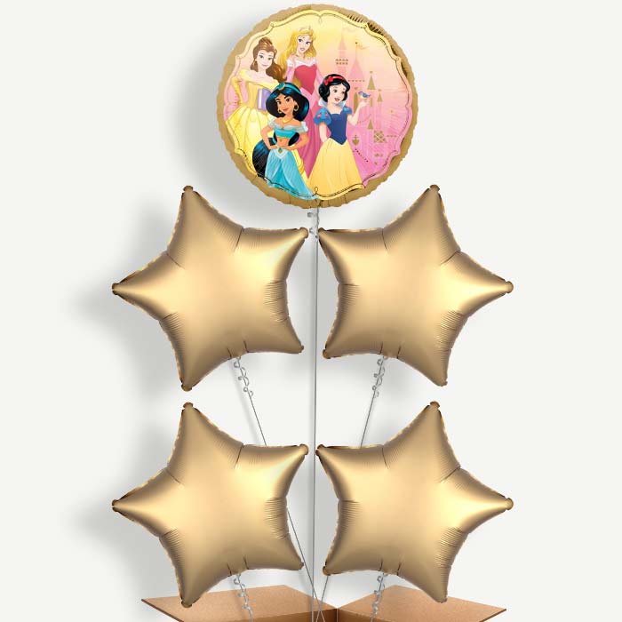 Disney Princess Balloon Cluster Inflated with Helium | Party Save Smile