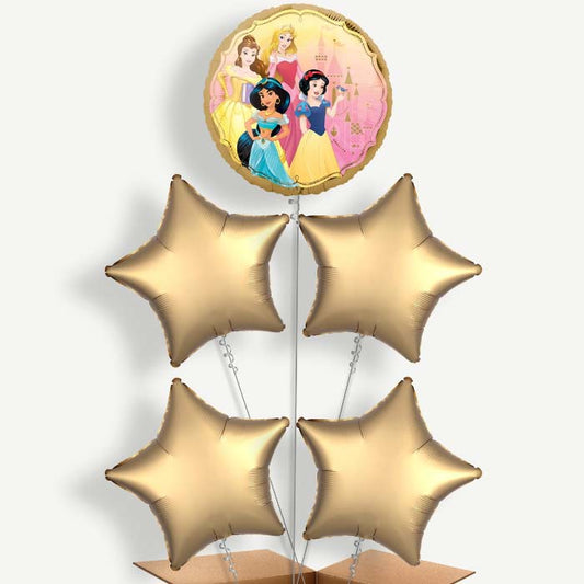 Disney Princess Balloon Cluster Inflated with Helium | Party Save Smile