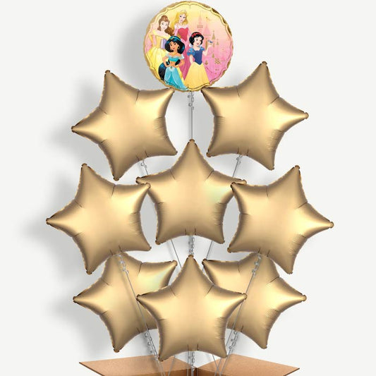 Disney Princess Balloon Bundle Inflated with Helium | Party Save Smile