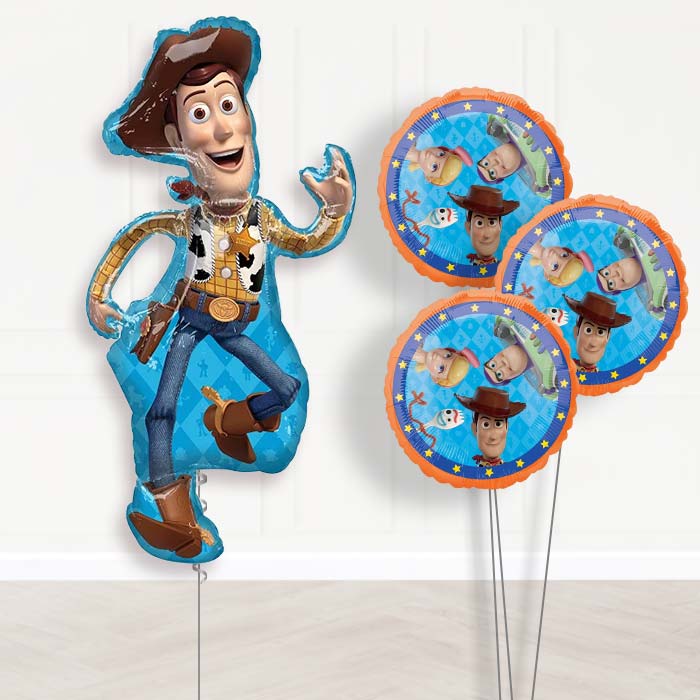 Giant Woody Toy Story Balloon Bouquet in a Box - Themed Bouquet | Party Save Smile