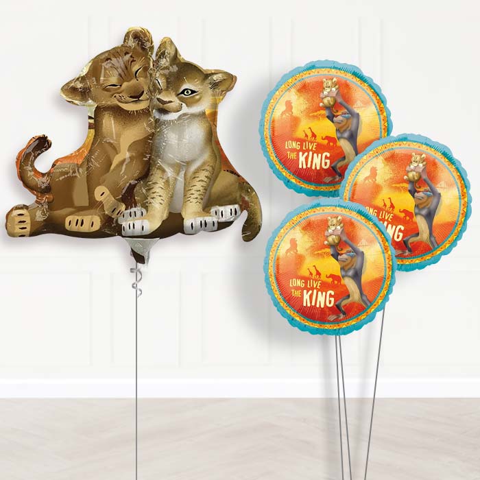 Lion King Balloon Bouquet in a Box - Simba - Themed Bouquet | Party Save Smile
