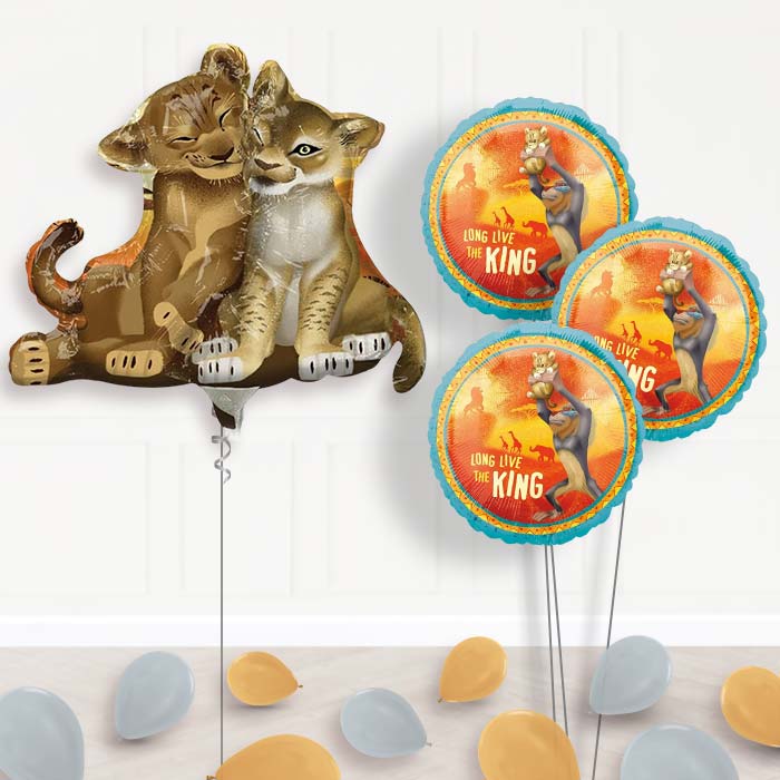 Lion King Balloon Bouquet in a Box - Simba - Themed Bouquet and Latex | Party Save Smile