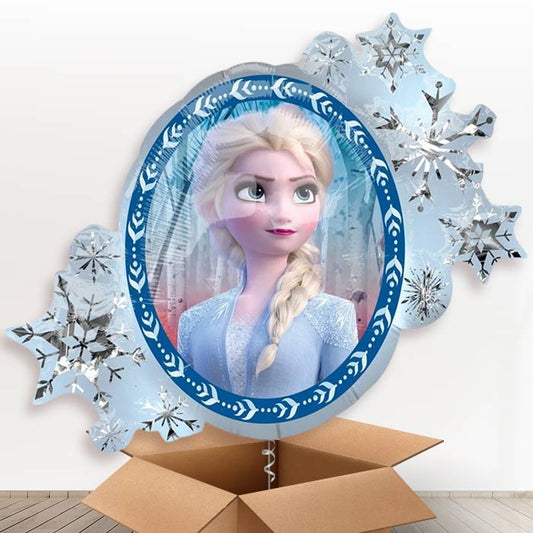 Giant Frozen 2 Helium Balloons in a Box Gift - Giant Balloon | Party Save Smile