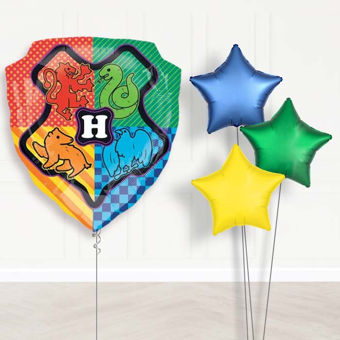 Harry Potter Balloon Bouquet Delivered - Plain Bouquet | Party Save Smile