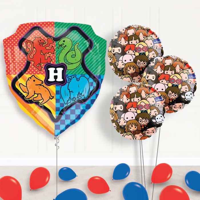 Harry Potter Balloon Bouquet Delivered - Themed Bouquet and Latex | Party Save Smile