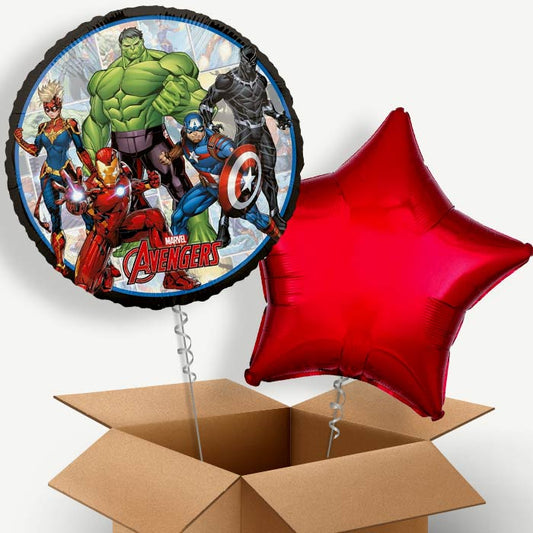 Power Marvel Avengers Helium Balloon Couple | Party Save Smile