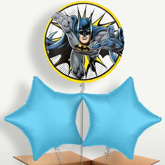 Batman Bunch of Balloons inflated with Helium | Party Save Smile