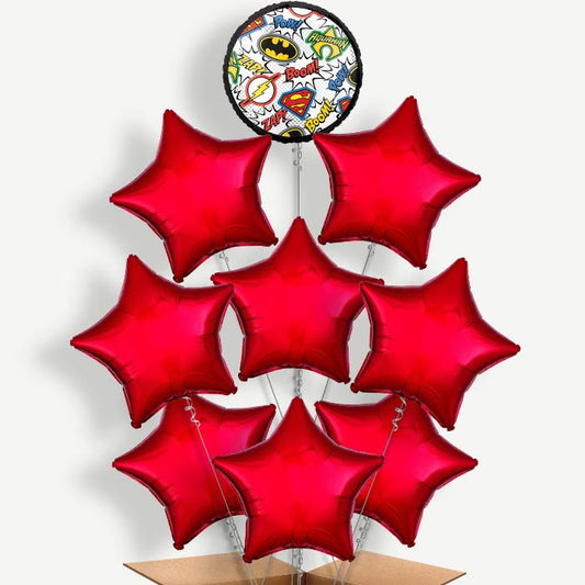 Justice League Comic Helium Balloon Bundle | Party Save Smile