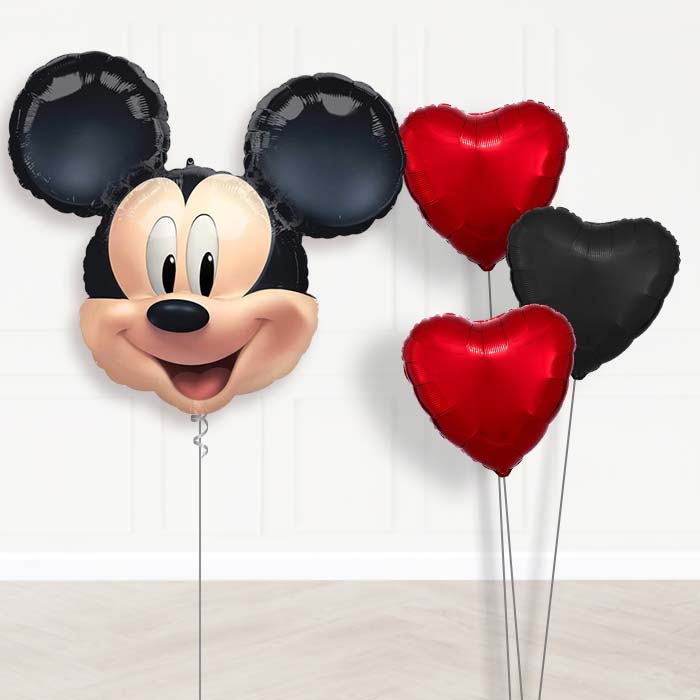 Mickey Mouse Balloon Display Bouquet in a Box - Plain Bouquet | Party Save Smile