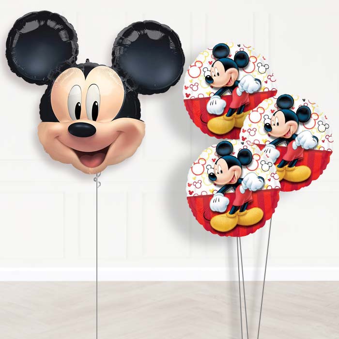 Mickey Mouse Balloon Display Bouquet in a Box - Themed Bouquet | Party Save Smile
