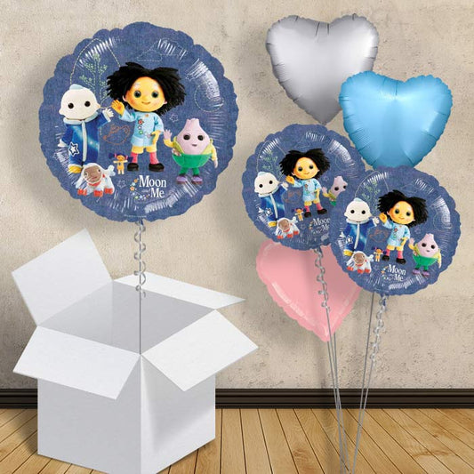 Moon and Me Helium Balloon in a Box - 1 Balloon | Party Save Smile