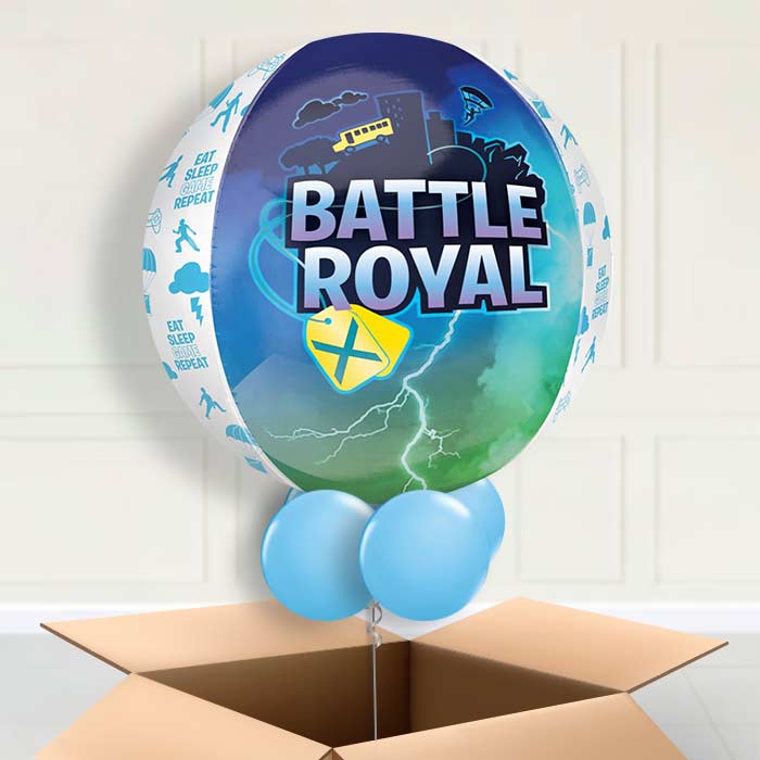 Battle Royal Helium Orbz Balloon in a Box Sphere - Orbz Balloon | Party Save Smile