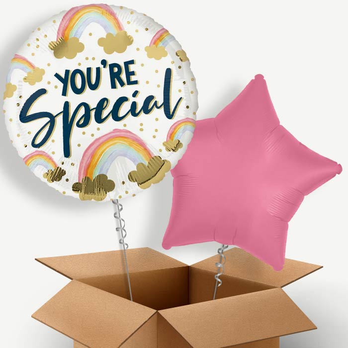 You're Special Rainbow Helium Balloon Two | Party Save Smile