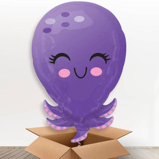 Octopus Helium Balloon In a Box - Giant Balloon | Party Save Smile