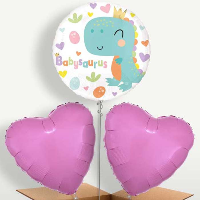 Babysaurus Baby Dinosaur Bunch of Balloons | Party Save Smile