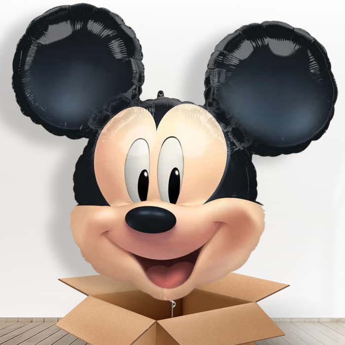 Giant Mickey Mouse Forever Helium Balloon in a Box - 1 x Giant Balloon | Party Save Smile
