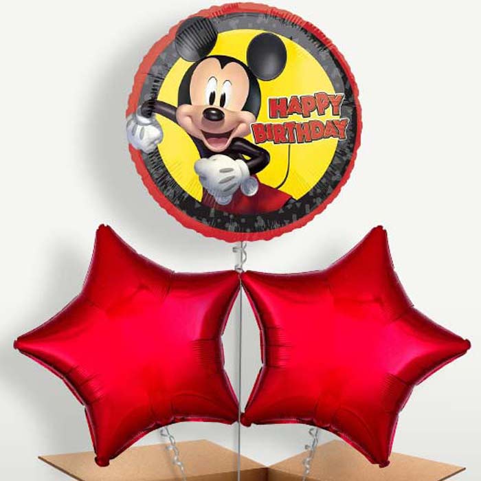 Mickey Mouse Forever Happy Birthday Balloon Bunches | Party Save Smile