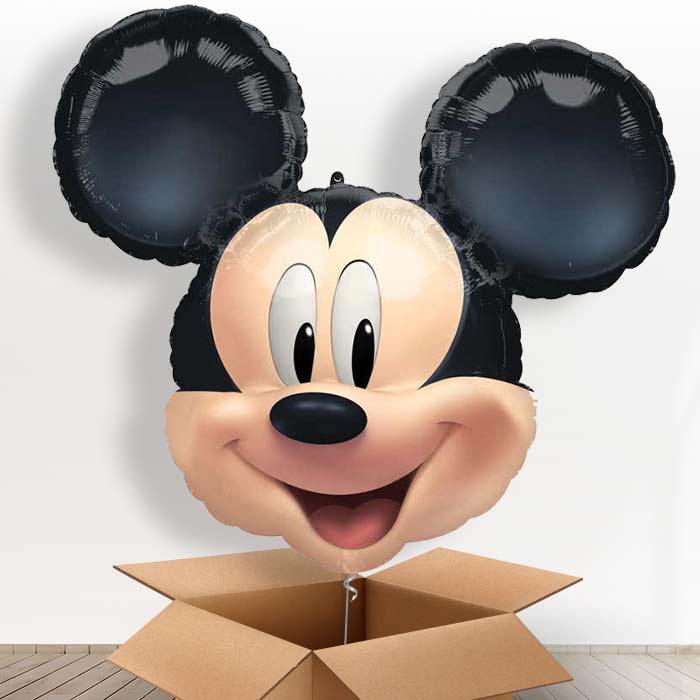 Giant Mickey Mouse Forever Helium Balloon in a Box - 1 x Giant Balloon | Party Save Smile