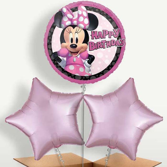 Minnie Mouse Forever Happy Birthday Balloon Bunches | Party Save Smile