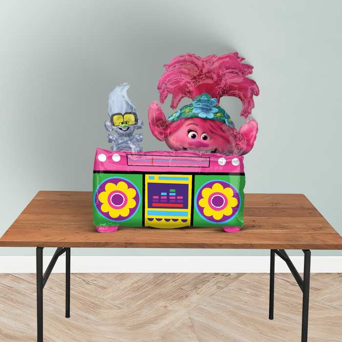 Trolls World Tour Poppy Sitter Balloon Package Delivered