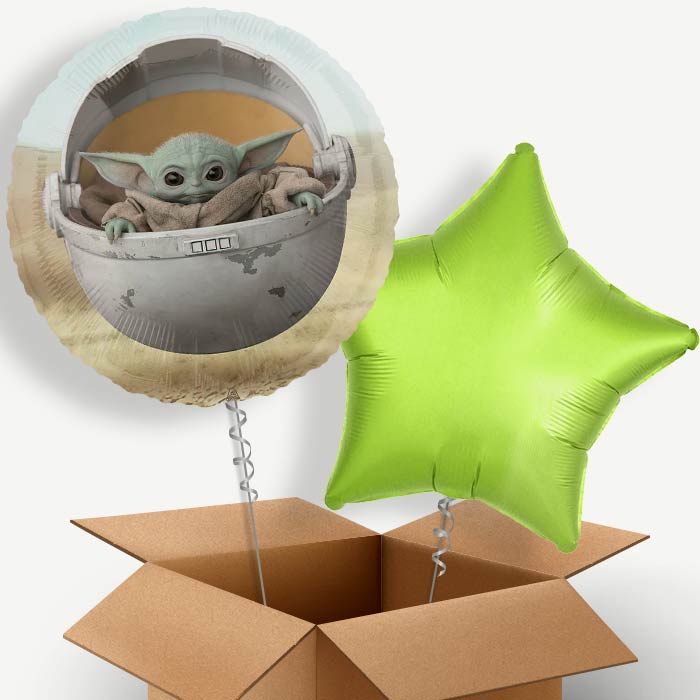 Mandalorian Helium Balloon Pair | Party Save Smile