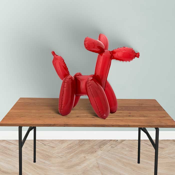 Red Dog Sitter Balloon Package Delivered - Sitter Balloon | Party Save Smile