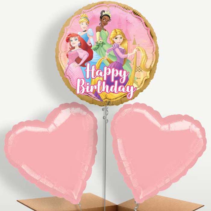 Disney Princess Birthday Trio Balloon Bunch | Party Save Smile