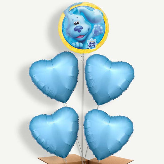 Blues Clues Balloon Cluster Inflated with Helium | Party Save Smile