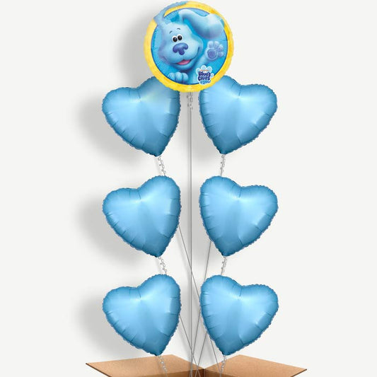 Blues Clues Balloon Arrangement Inflated with Helium | Party Save Smile