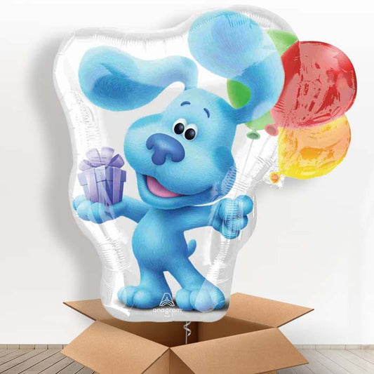 Giant Blue's Clues Helium Balloon in a Box - Giant Balloon | Party Save Smile
