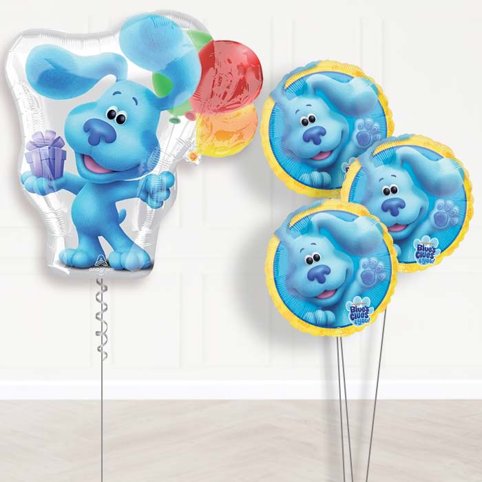 Blues Clues Helium Balloon Bouquet Delivered - Themed Bouquet | Party Save Smile