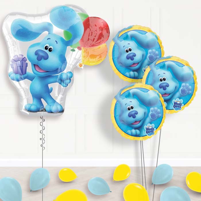 Blues Clues Helium Balloon Bouquet Delivered - Themed Bouquet and Latex | Party Save Smile