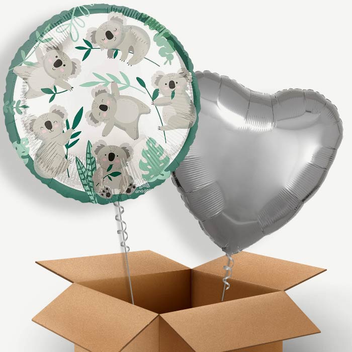 Koala Helium Balloon Pair | Party Save Smile