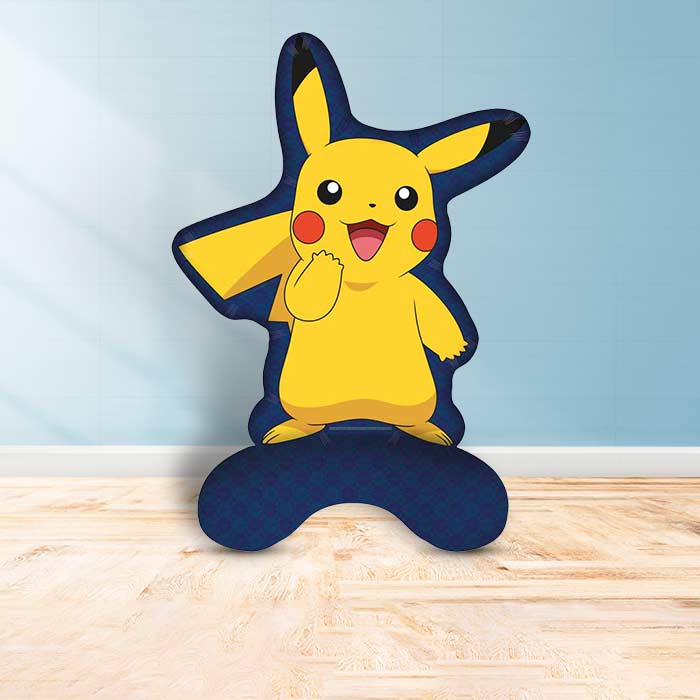 Pikachu Sitter Balloon Package Delivered - Party Save Smile