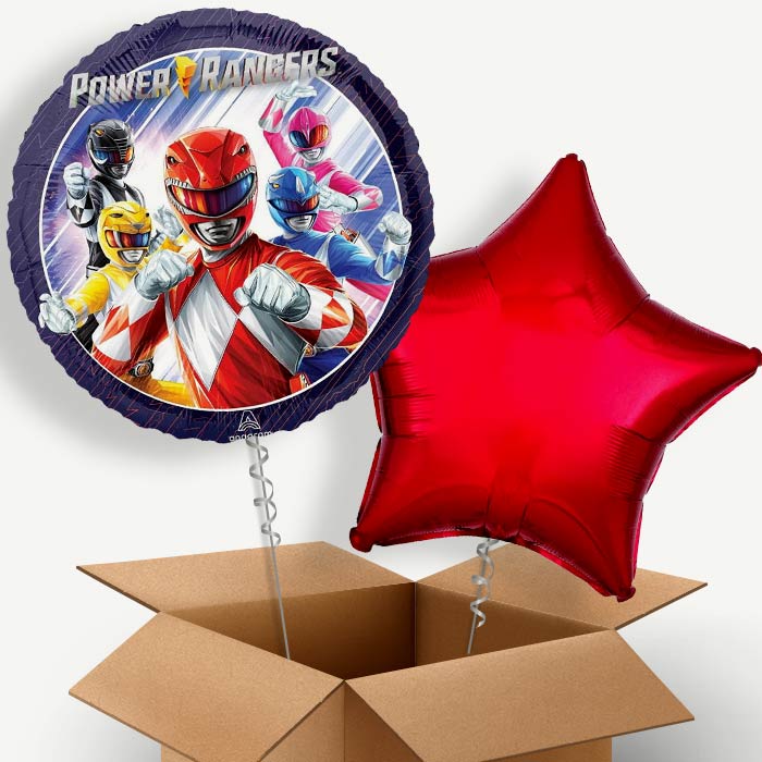 Power Ranger Helium Balloon Couple | Party Save Smile