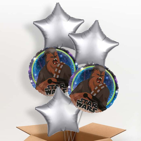 Star Wars Chewbacca Helium Balloon in a Box - 5 Balloon | Party Save Smile